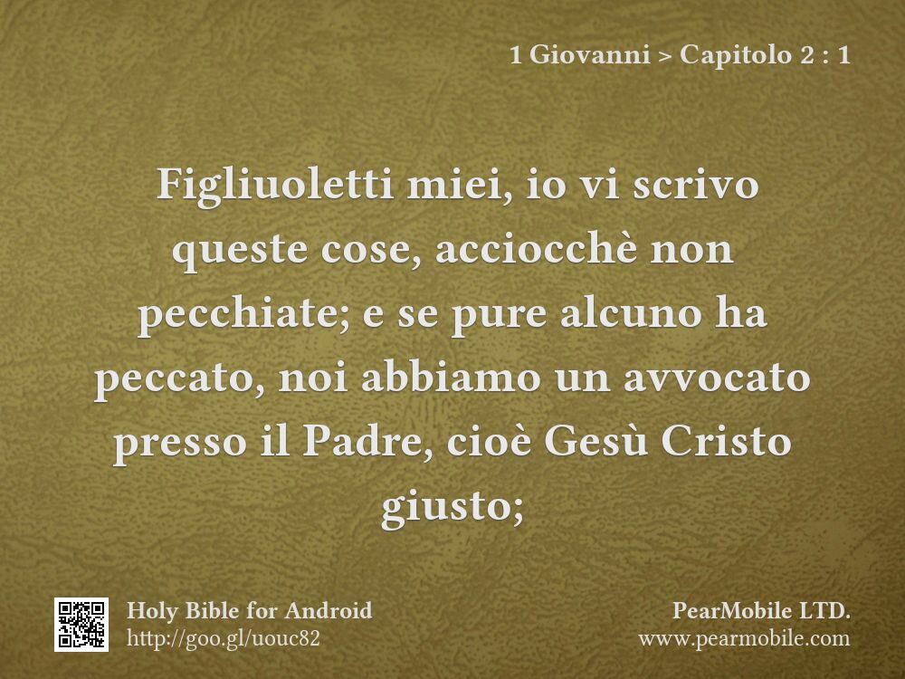 1 Giovanni, Capitolo 2:1